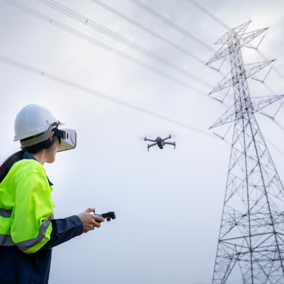 Cómo los Drones Transforman las Inspecciones de Infraestructuras Eléctricas drones asturias assemblair